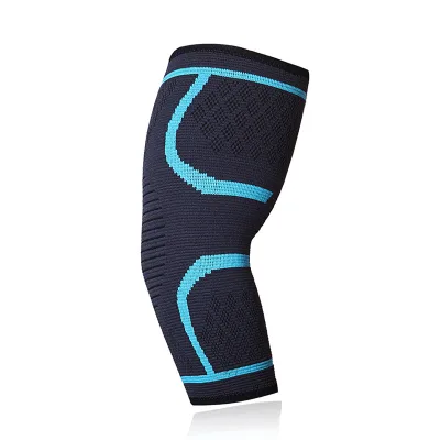 High Quality Customized Workout Arm Sleeve Armband Breathable Neoprene Nylon Elbow Support for Rebound Abdominal Wheel Exercise