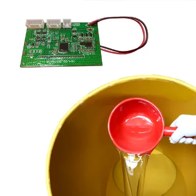 Gel Seal Silicone Rubber Encapsulation Potting Compound Electronic Circuits Flame Retardant