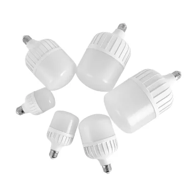Professional Factory 60W Powerful High Lumen No Flash E27 Aluminum Plastic White Light Hotel Industrial square Bulb