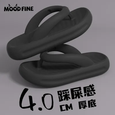 7786 Women's flip flops can be worn outdoors in summer with thick soles and anti slip beach