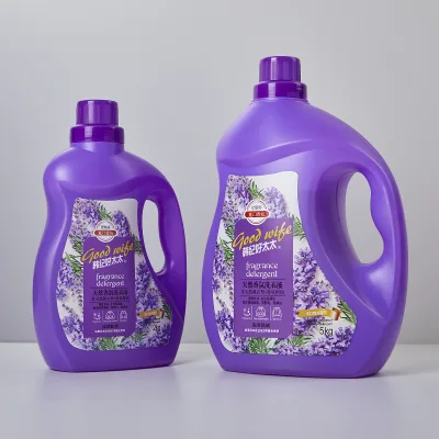 2L or 5L Lavender Color Protection Clean Anti-bacterial Anti-mite Foam Mild and Delicate Laundry Detergent