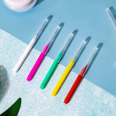 New Eyebrow Lamination Brush for Brow Perm Styling Brow Lifting Brush with Cap Eyebrow Spoolie Brush