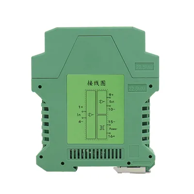 4-20mA Input/Output Signal Isolation Transducer 1 Input 2 Output Signal Isolator Made in China