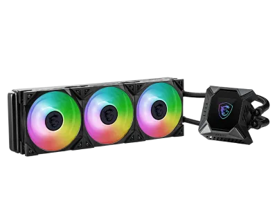 New Arrival MSI MPG CORELIQUID K360 V2 ARGB Water Cooling Pc msi Fan with 2.4Inch Lcd Screen