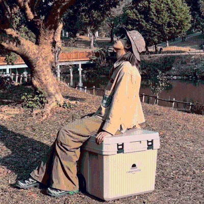 New Out Wheels Cooler Camping Outdoor Gear Chilly Bins 48L Portable Box Injection Molding Hard Shell