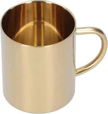 Coffee Mugs 400ml Unbreakable Double Walled Stainless Steel Insulated Travel Mugs Anti Scald Shatterproof