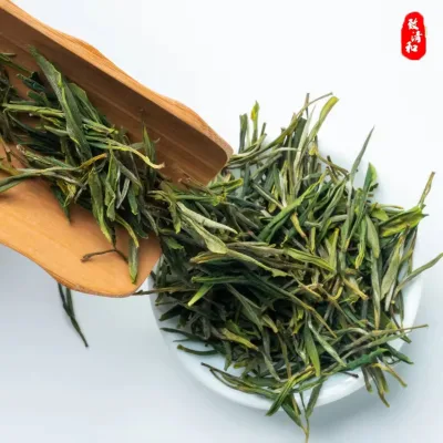 Best Organic Anhui Huangshan Maofeng Green Tea China Fresh Loose Tea Leaf Health Tea Sachet Cup Bottle Packaging Private Label