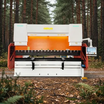 Stainless Steel Kitchenware Bending Press Brake, Multiple CNC Systems 5 Axis Configurations Available, Customizable Machine Size