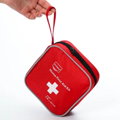 First Aid Kit for Home Outdoor Travel Camping Hiking, Mini Medical Storage Bag Portable Pouch