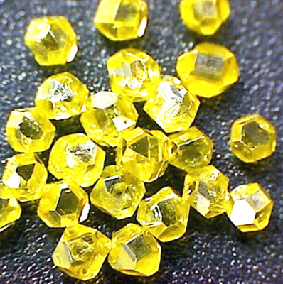 Large Size Yellow Synthetic Diamond for Grinding / Drilling/Cutting Tools