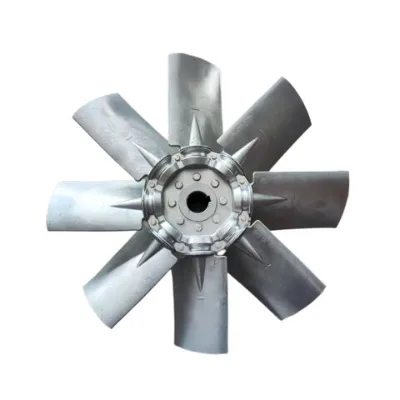 14 blade aluminum alloy explosion-proof axial fan blade with adjustable aluminum impeller