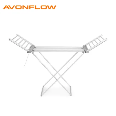 Electric Heated Aluminum Airer Laundry Dryer Household Clothes Drying Rack