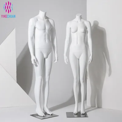 Low Price Unisex Human Model Fashion Display Customization Realistic Stable Headless Mannequin for Shopping Mall