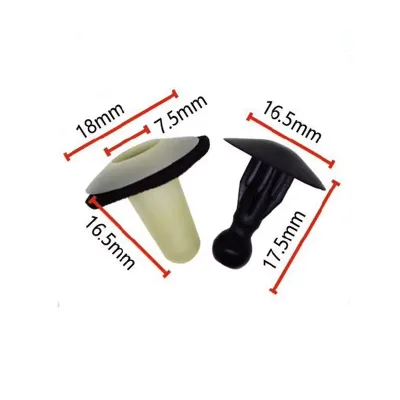 Car Clip 9046707126 9046710152 Auto Cowl Vent Pin Retainer Clip Grommet Body Fastening Clamp Door Car Trim Clips