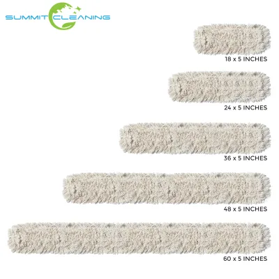 24" Commercial Dust Mop for Floor Cleaning Heavy Duty Duster Floor Mop Extendable Long Handle for Cleaning