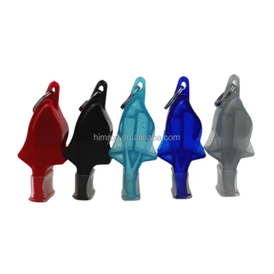Custom Plastic Referee Whistles With Lanyard and Box Loud Crisp Sound Sports Whistles for Football Sports Lifeguards Survival