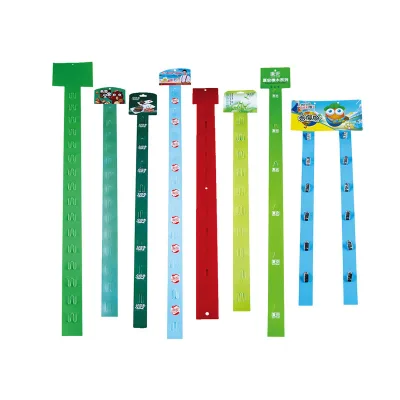 Custom Hanging PP Display Shelf Talkers Colorful Print Plastic Merchandising Strip for Warehousing & Supermarket Supplies