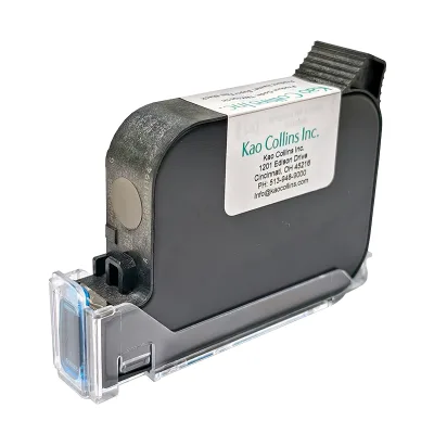 In Stock Chip UV Black Color Adaptability 1961H Cosmetics Inkjet Barcode Ink Cartridges