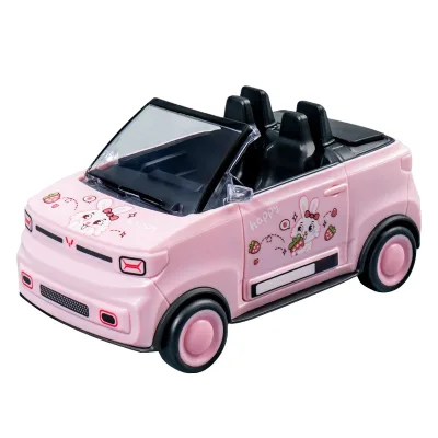 New Design Convertibles Open Car Die Cast Metal Truck and Alloy Metal Car Pull Back Vehicles Children's Toys Car for Kids