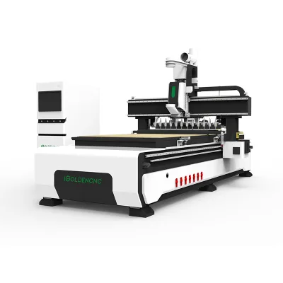 1325 Automatic CNC Nesting Machine Wood Router for Furniture Cabinet Making