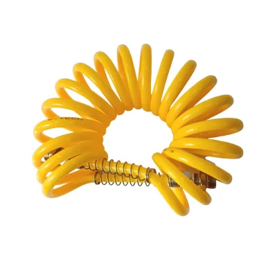 High Quality New Factory Wholesale Price Air Brake Coil Hose Nylon Material Spiral Hose for Truck Trailer Replacement Custom
