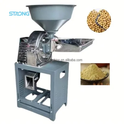 Ultrafine Grinder Machine for Dried Garlic Nutmeg Grain Ginger Salt Spice Cumin Wheat Cashew Rice Coffee Sugar Pulverizer