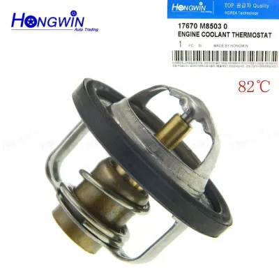17670M85030 Engine Coolant Thermostat 82℃ for Suzuki Swift Esteem Buick Chevrolet GMC 17670A78B01000 94580182 17670-M8503-0