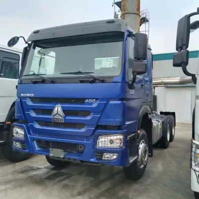Chinese CNHTC Sinotruk Howo 6x4 Euro 2 New Diesel Trail Head Truck Lhd Rhd Howo 371hp 400hp Diesel Tractor Truck 50t Prime Mover
