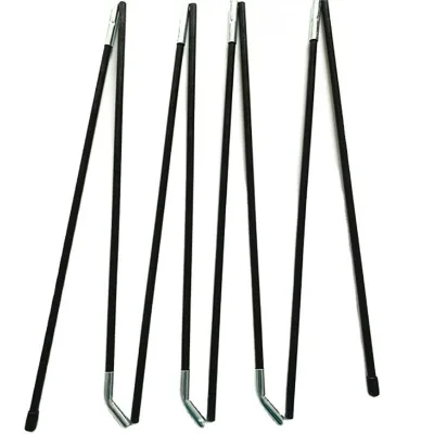 FRP Telescopic Tent Poles Replacement Set Fiberglass