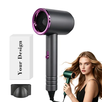 Gentle Heat Lightweight Salon Hair Dryer Frizz Control Premium Ionic Hair Dryer High Speed Moisturizing Hair Blower Dryer