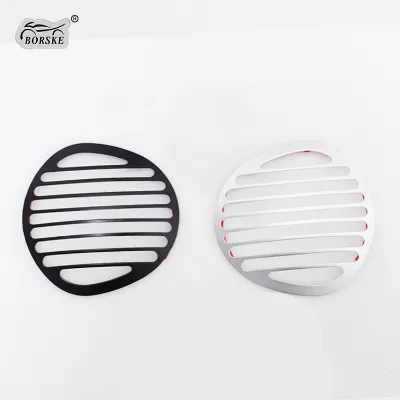 Motorcycle Front Headlight Frame Guard Hollow Out Cover Headlamp Shield Protector for Peugeot