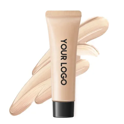 Cosmetic Face Liquid Foundation Bb Cc Cream Natural Ultra-lightweight Sunscreen Waterproof Loose Powder Herbal