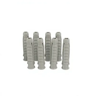 Wall Plugs Plastic Expansion Anchors Grey Fish Type Drywall Screw Plugs