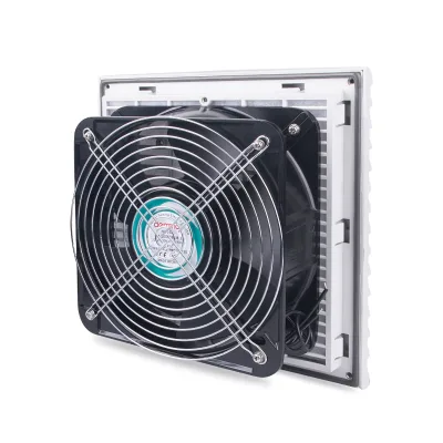 FB9905 Dustproof Fan Filter Unit 115V 36W 220m³/h(129.5CFM) IP54 for Laser Machine Control Cabinet