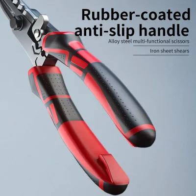 Wholesale Tin Snips Industrial Light-Gauge Steel Stud Heavy-Duty Stainless Steel Wire Cutters Stripping Crimping Pliers Metric