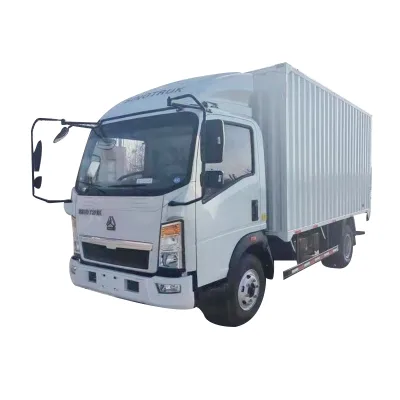 Hot Sale Right Hand Drive Cargo Trucks 10 Steel Automatic Truck 2022 7 Tons Isothermal Box Freight Cargo Truck
