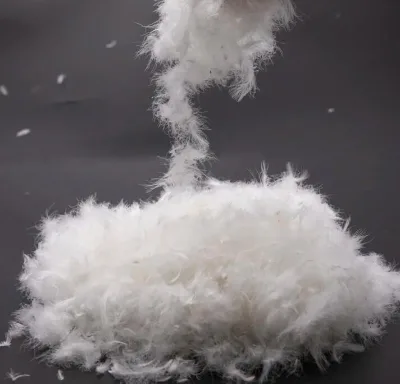 Factory Supply Washed 4-6cm White Duck Feather for Cushion
