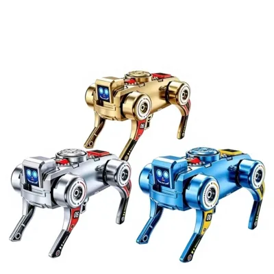 Transformable Robot Dog Tip Spinner Spinning Finger Spinner Stress-relieving Wonder, Children's Toy