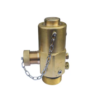 D25 Brass FM200 HFC-227ea Fire Extinguishing System Cylinder Valve Firefighting Equipment Accessory