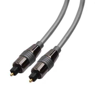 AX-F60A07 24K Gold Plated LC Singlemode Snap-In Connectors Toslink Cable Male to Male