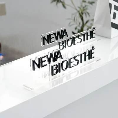 Acrylic Desktop Signage Three-dimensional Word Signboard Simple High-grade Shop Decoration Customised