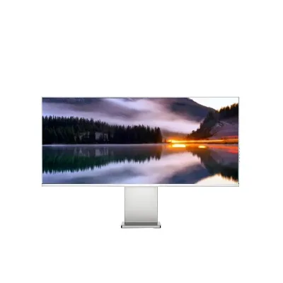 34 Inch Flat All Aluminum Frameless PC LCD Office Home Monitor 5K 5128*2160 UHD High Resolution IPS Panel LED Monitor