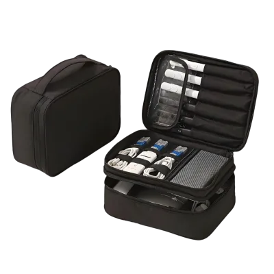 Travel Waterproof Storage Bag Digital Organizer Bag Cable Storage Pocket