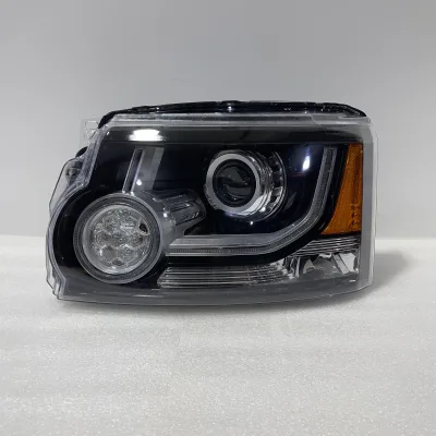 Used Original US AFS Bi-Xenon Headlight OE LR052392 LR052393 for Land Rover LR4 Discovery 4 L319 2014-2016 Auto Front Head Lamp