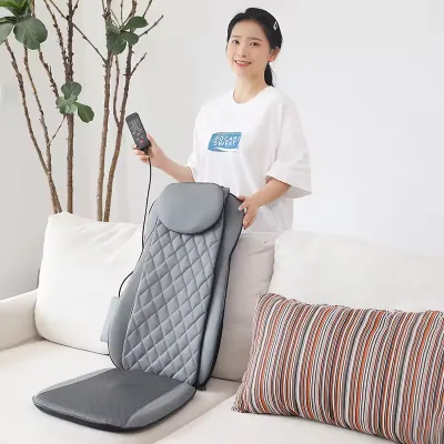 High Quality Heated Massage Cushion Comfortable Relax Body Muscle Heat Vibration Back Neck Waist Seat Cushion Massager