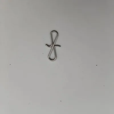2026 Stainless steel TWIN LINK CLIPS - TWINLINK - DOUBLE SNAP CLIP - TWIN LEAD LINKS