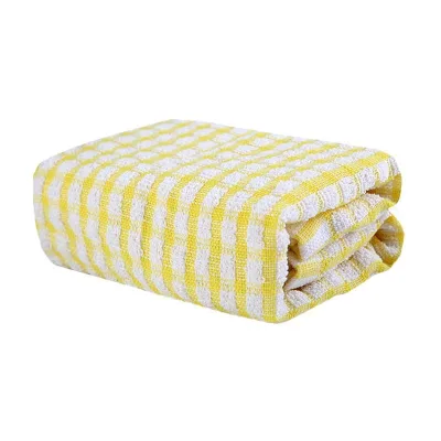 Custom Grid 30X30 Micro Fibre Dishcloth Microfiber Cleaning Cloths for Car/Kitchen