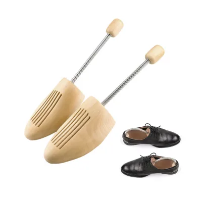 Customized High Quality Shoe Tree Wooden Shoe Tree with Metal Wooden Shoe Tree