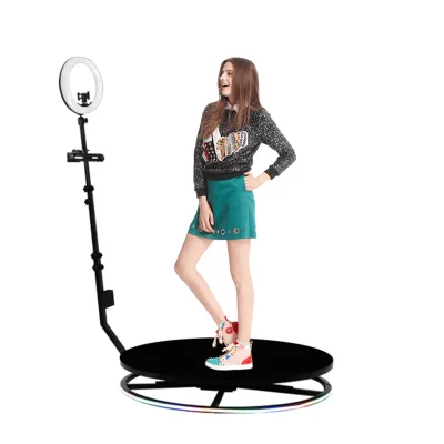 68cm 2021 Drop Shipping Intelligent Operation 360 Degree Slow Motion Rotating Magic 360 Photo Booth Photo Booth 360 Video B Mach