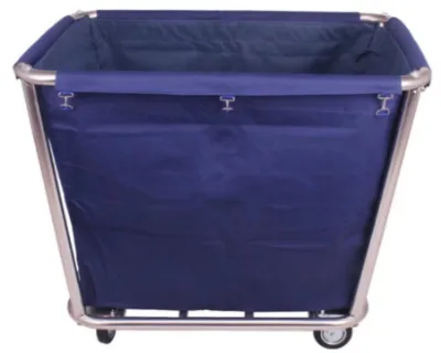 Cheap Price Garment Factory Laundry Room Large Capacity Convenient Linen Laundry Trolley with Wheels